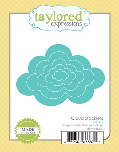 Taylored Expressions Stanzform Wolken / Cloud Stacklets TE570