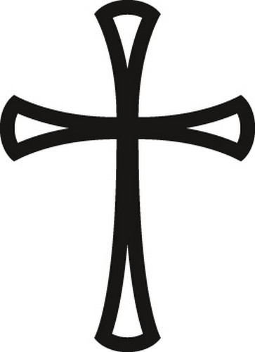 Marianne D Craftables Kreuz / Graceful Cross CR1400