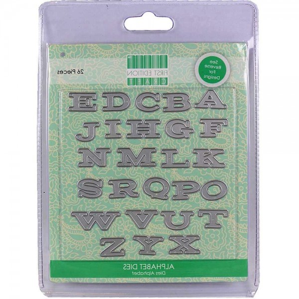 Trimcraft Stanzform Alphabet Großbuchstaben FEDIE060