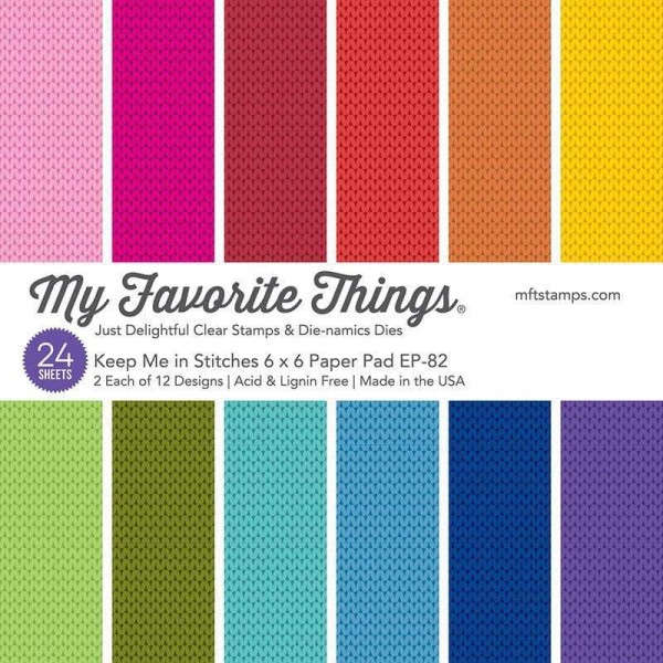 My Favorite Things Paper Pack 6 " x 6 " KEEP ME IN STITCHES EP-82