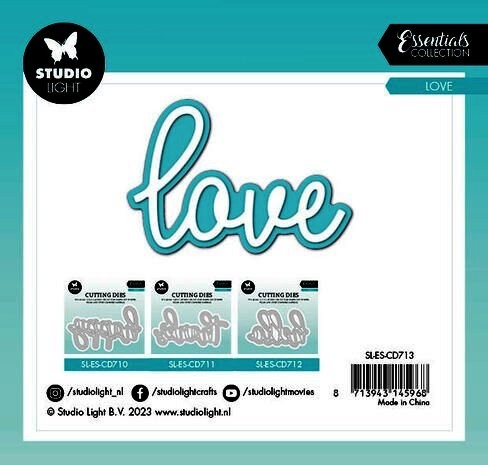 Studio Light Stanzform LOVE Essentials Nr. 713 SL-ES-CD713