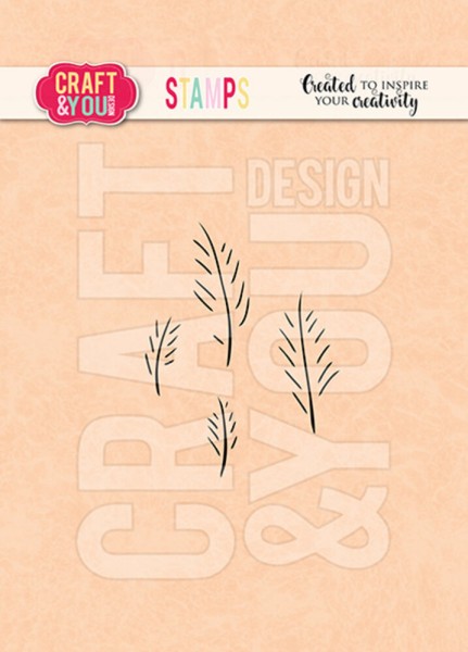 Craft & You Design Clearstempel MINI Leaves Veins CS037