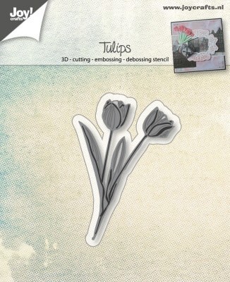 Joycrafts Stanzform Tulpen / Tulips 6002/0918