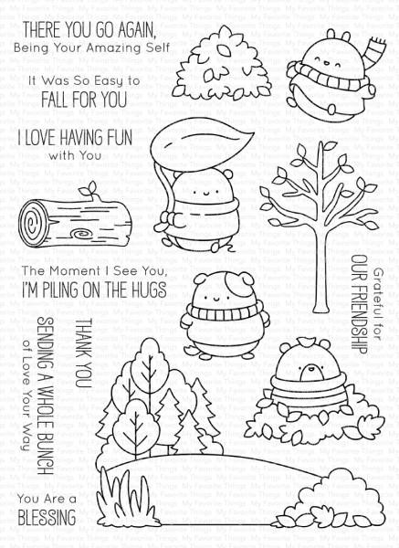 My Favorite Things Clearstempel FALL FOR YOU JB-008