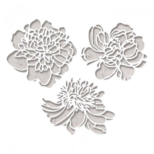 Sizzix Stanzform Thinlits Cutout Blossoms 664161