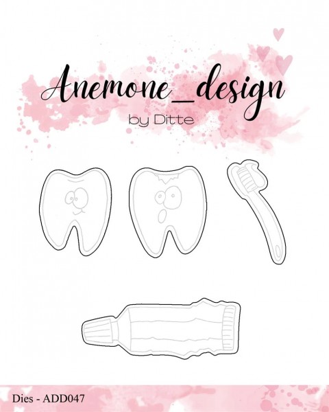 Anemone Design Stanzform Zähne / Teeths ADD047