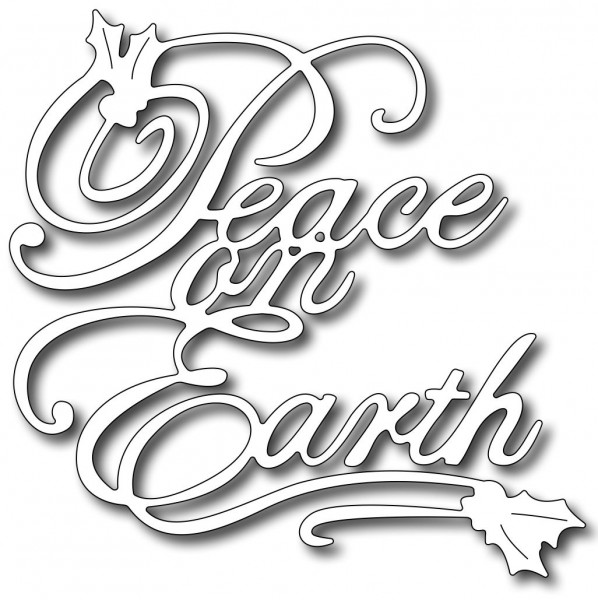 Frantic Stamper Stanzform ' Peace on Earth ' FRA-DIE-09248