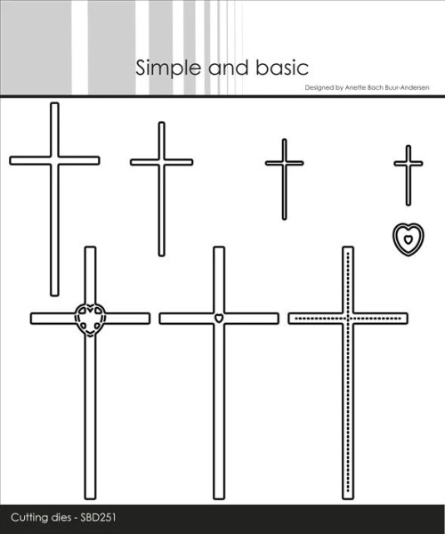 Simple and Basic Stanzform Kreuze / Crosses SBD251