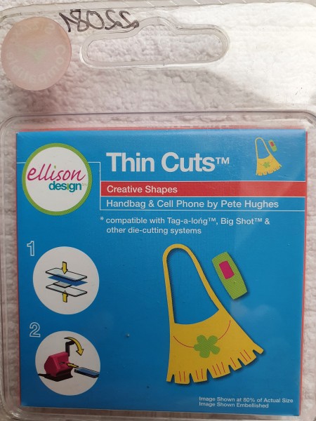 Ellison Designs Stanzform Thin Cuts Handtasche u. Handy / handbag & cell phone 22081