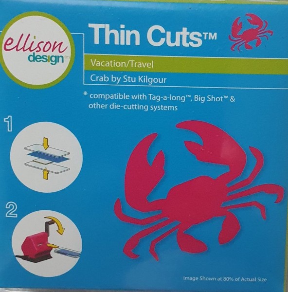 Ellison Design Stanzform Thin Cuts Krabbe / crab 22552