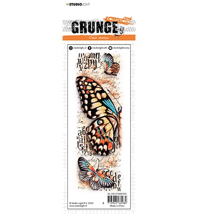 Studio Light Clearstempel BUTTERFLY Grunge Collection Nr. 205 SL-GR-STAMP205