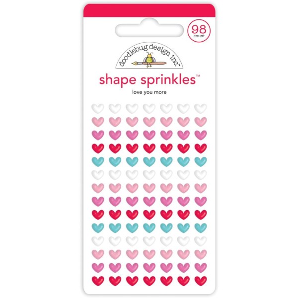 Doodlebug Sprinkles Love You More / Herzen 7548
