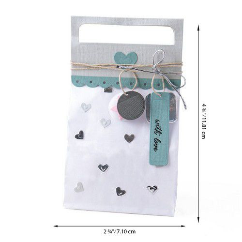 Sizzix Stanzform Thinlits Party Bag Topper 664462