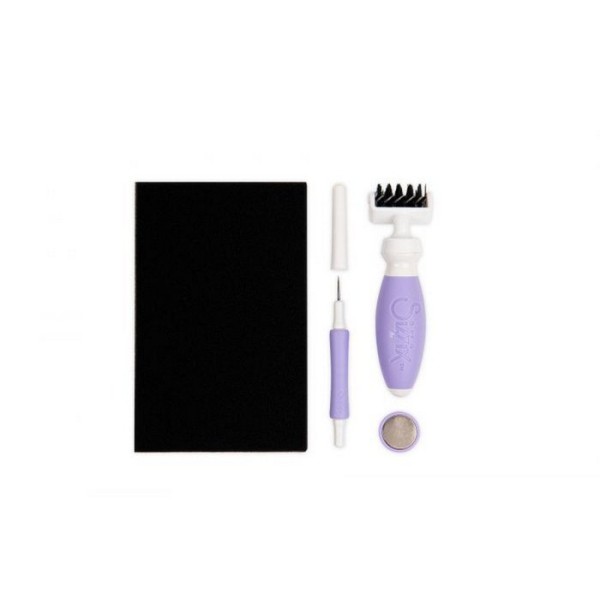 Sizzix Making Tool Die Brush & Die Pick Accessory Kit Lavender Dust 665239