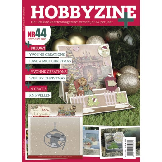 Hobbyzine Magazin PLUS Nr. 44 mit Stanzform Maus September - Oktober 2021 HZ02105