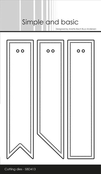 Simple and Basic Stanzform Tall Tags SBD413