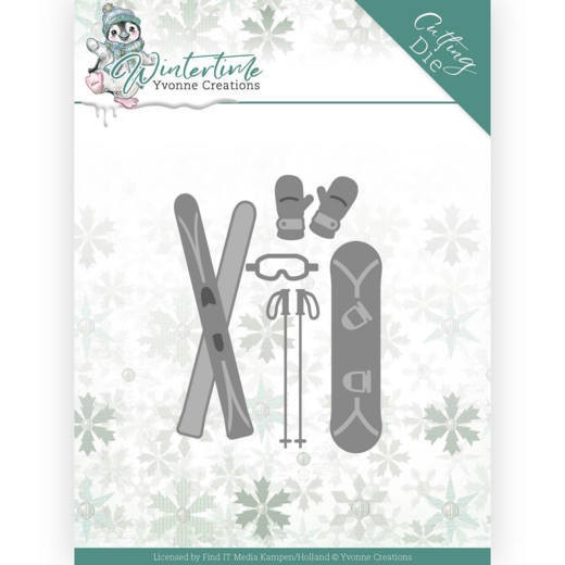 Yvonne Creations Stanzform Winter Time Ski Accessories YCD10219