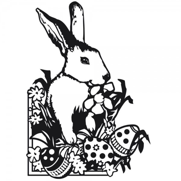 Darice Prägefolder Osterhase / Easter Bunny 1218-43