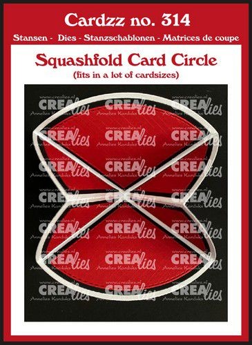 Crealies Stanzform Cardzz Nr.314 Squashfold Card Circle 7 cm CLCZ314