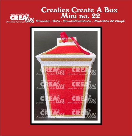 Crealies Stanzform Create A Box MINI Nr. 22 Laterne Mini / Lantern Mini CCABM22