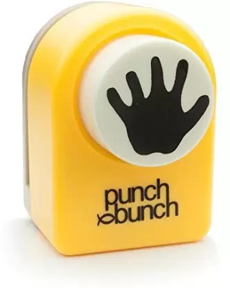 Punch Bunch Motivstanzer MEDIUM Hand Nr. 50 2-Hand-Nr.50 ( 931392002344 ) Vergilbt ( siehe Besch