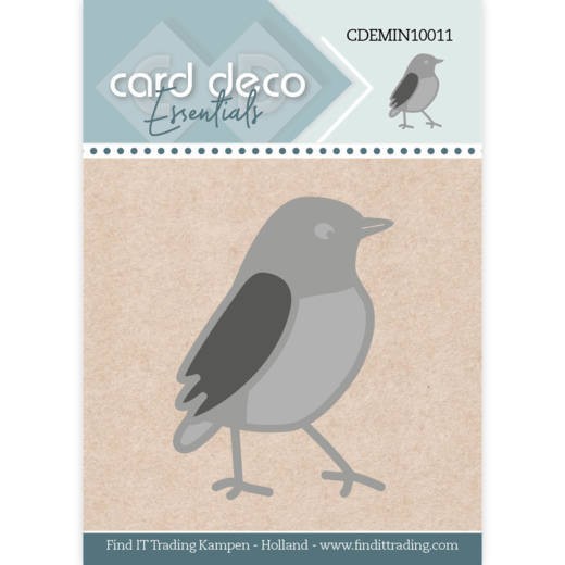 Card Deco Essentials Stanzform MINI Vogel / Bird CDEMIN10011