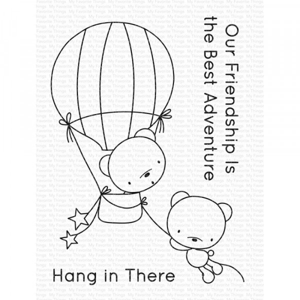 My Favorite Things Clearstempel Heißluftballon u. Bären / Best Adventure Bears CS-494