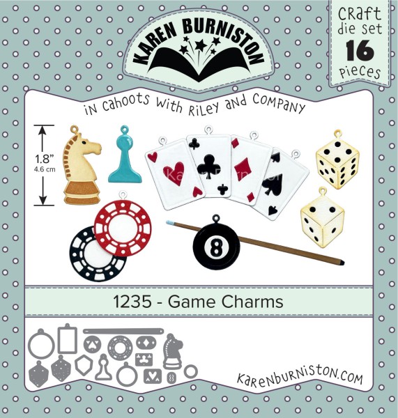 Karen Burniston Stanzform GAME CHARMS 1235