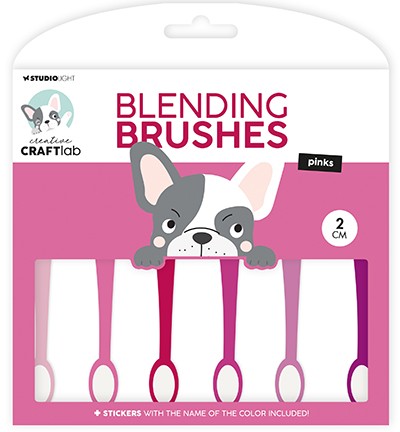 Studio Light Ink Blending Brushes 2 cm soft PINKS Essentials Nr.15 CCL-ES-BBRU15