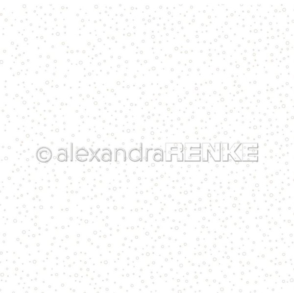 Alexandra Renke Designpapier ' Muster goldene Blasen ' 10.2145