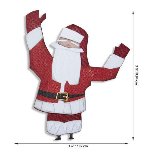 Sizzix Stanzform Thinlits Papercut Christmas # 1 Colorize 664744