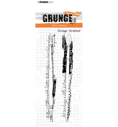 Studio Light Clearstempel-Set GRUNGE BRUSHES Grunge Collection Nr. 222 SL-GR-STAMP222