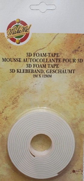 Kars MakeMe Foam Tape 12 mm breit Dicke 2 mm 119491/0013