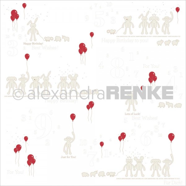 Alexandra Renke Designpapier ' Baby Rocker ' 10.0530x