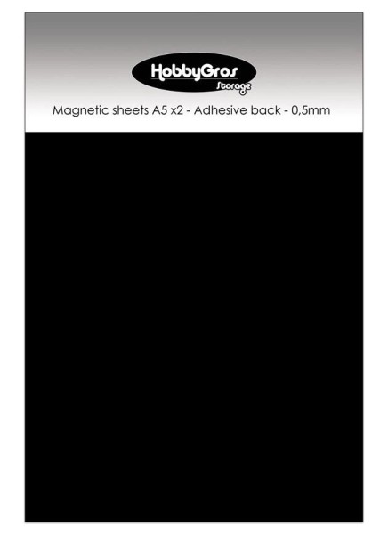 HG Magnetic Sheets A5 ( 2 Stück ) mit Kleberückseite SS108