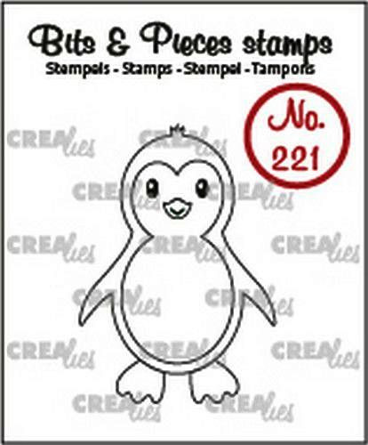 Crealies Clear Stempel Pinguin CLBP221
