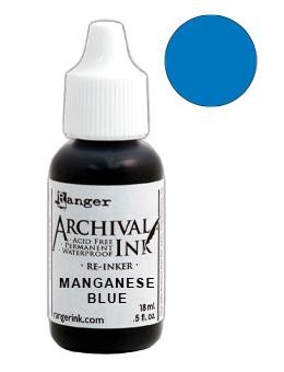 Ranger Archival Nachfüllfarbe MANGANESE BLUE ARR30492