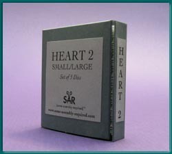 SAR Stanzform Herz Nummer 2 ( 3 - D ) HEART 2