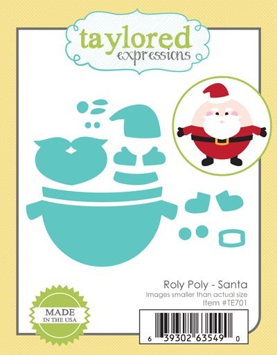 Taylored Expressions Stanzform Nikolaus / Roly Poly Santa TE701