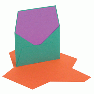 Schablone Briefumschlag /Envelope-Liner-A2 #2 Z03EA22B (ACC G 21