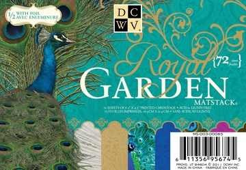 DCWV Papierblock Royal Garden Matstack 11,4 x 16,5 cm MS-003-00085