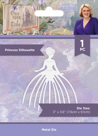 Crafter's Companion Stanzform Once Upon a Time PRINZESSIN / Princess Silhouette S-OUAT-MD-PRSIL