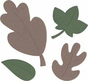 Blätter / leaves REV-0064SK