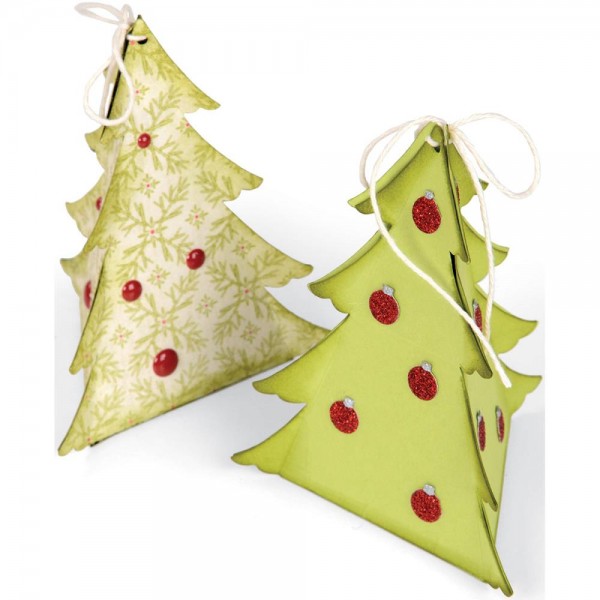 Sizzix Stanzform Originals LARGE Weihnachtsbaum-Box / Box Christmas Tree 660668