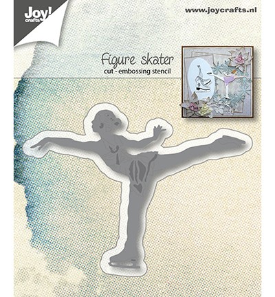 Joycrafts Stanzform Eiskunstläuferin / Figure Skater 6002/1055