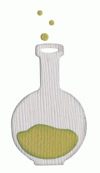 Quickutz Stanzform Flasche / flask KS-0965