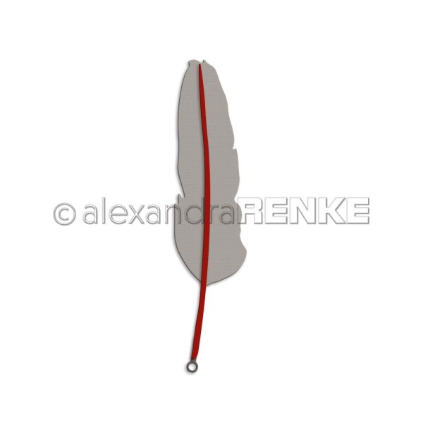 Alexandra Renke Stanzform ' Kleine Feder ' D-AR-BA0158