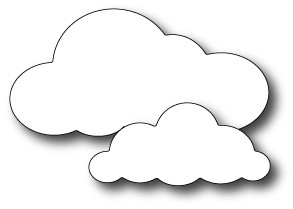 Memory Box Stanzform Marshmallow Wolken/Marshmallow Clouds 98344