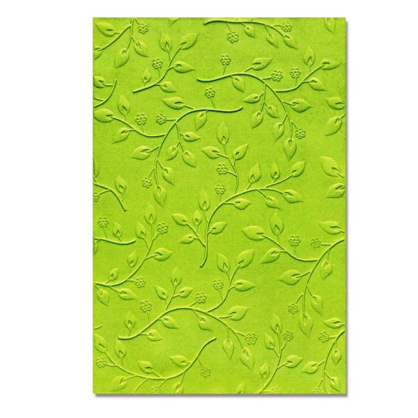 Sizzix 3-D Textured Impressions Embossing Folder TSUMMER FOLIAGE by Sizzix 666213