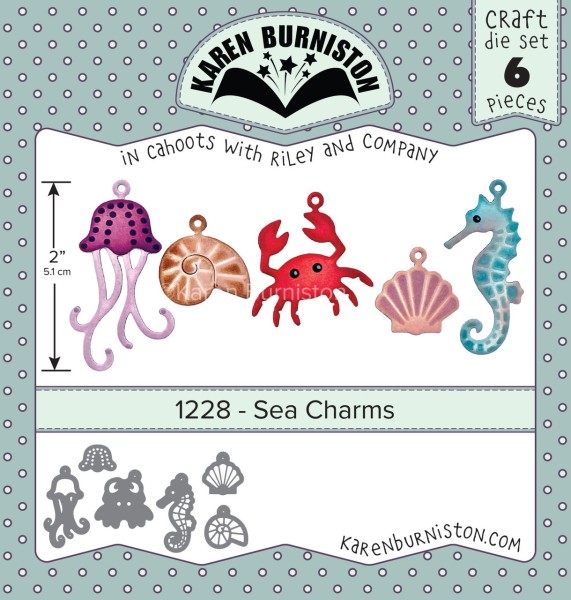 Karen Burniston Stanzform SEA CHARMS 1228